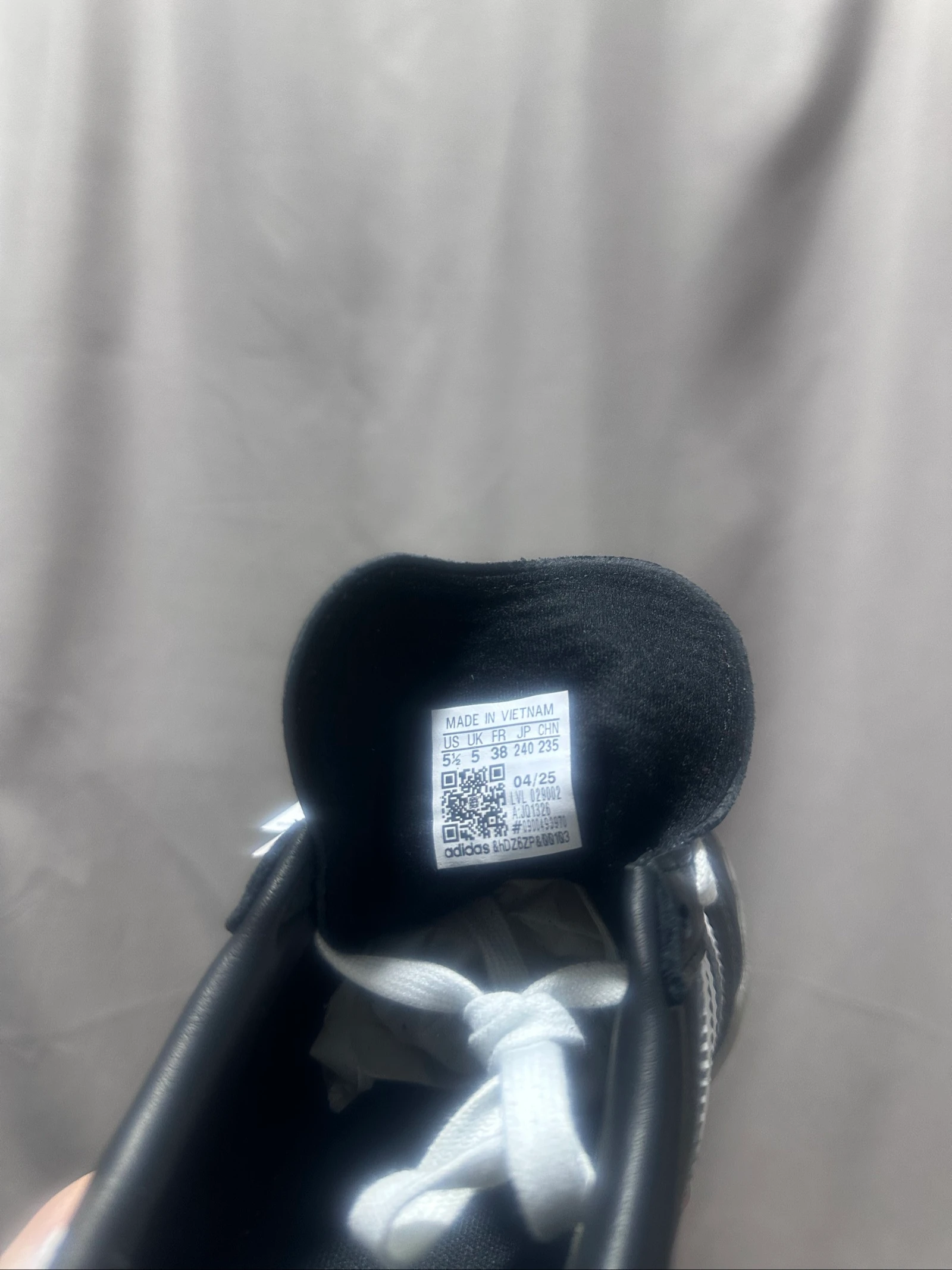 Baskets Samba Adidas cuir noir et blanc taille 38 – photo 10